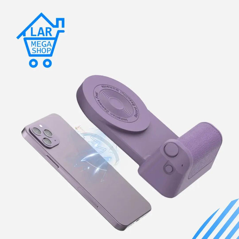 Obturador de câmera para smartphone Bluetooth - Tire fotografias profissionais com rapidez e precisão em seu Smartphone!