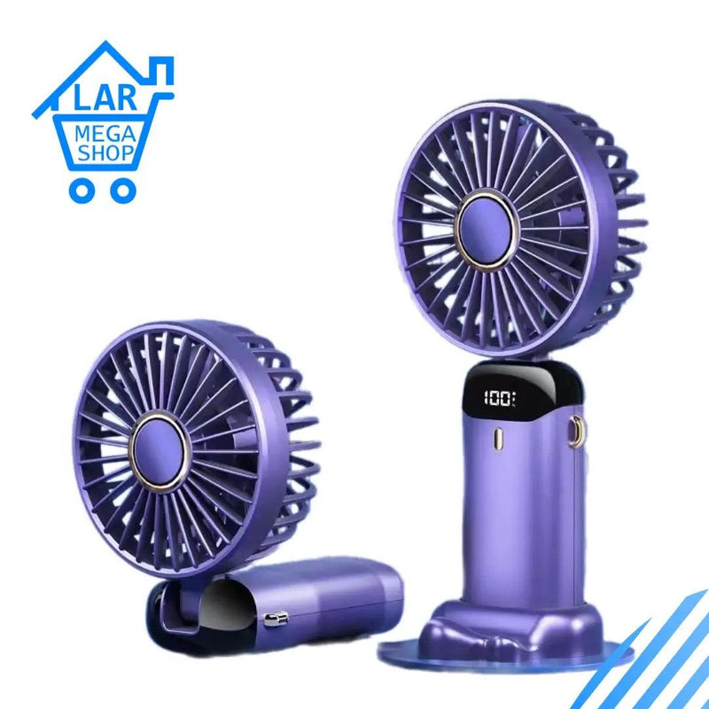 Ventilador Portátil Aromatizante - Leve brisa refrescante para qualquer lugar!