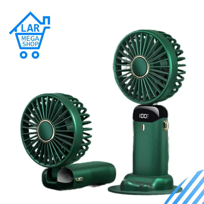 Ventilador Portátil Aromatizante - Leve brisa refrescante para qualquer lugar!